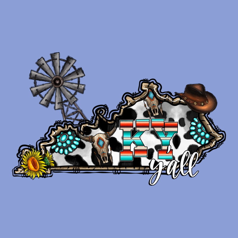 Ky Yall Western Long Sleeve Tee by CowhideDigitalArt | Teevron
