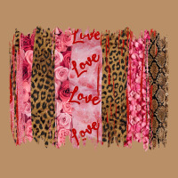Valentine's Day Love Brushstrokes Vintage Hoodie | Teevron