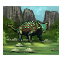 ankylosaurus tumbler | Teevron