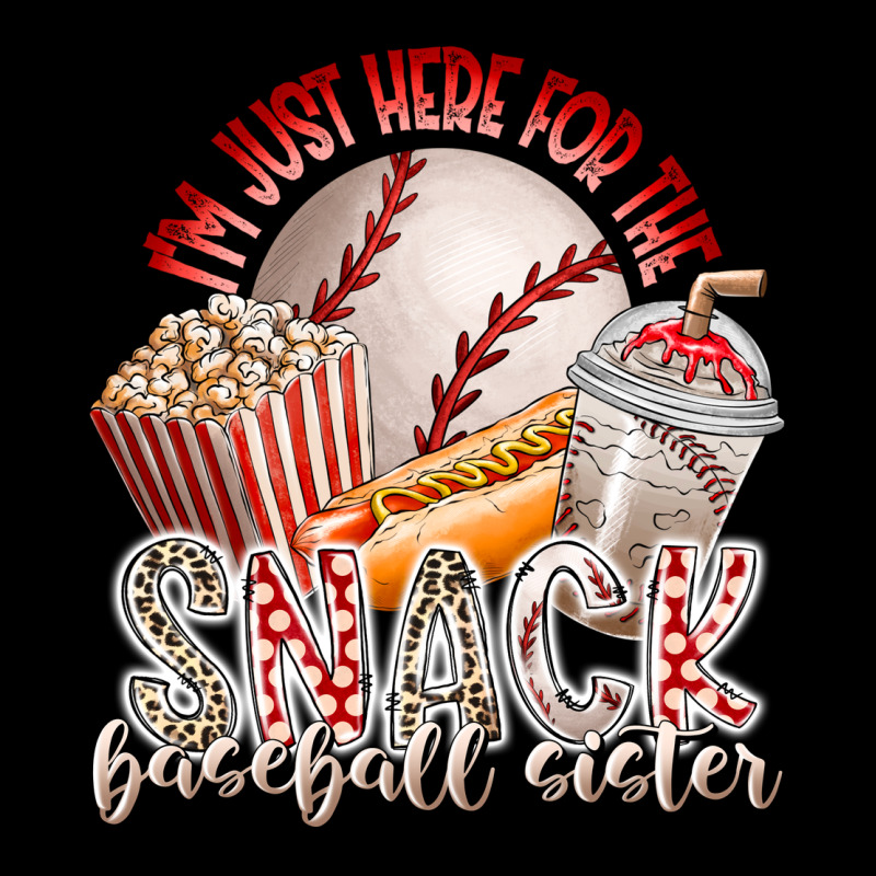 I Am Just Here For The Snack Baseball Sister Heavy Core Tee by RacoonDesign | Teevron