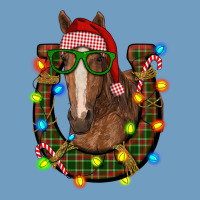 Christmas Horseshoe With Horse Urban Heavy Tee | Teevron