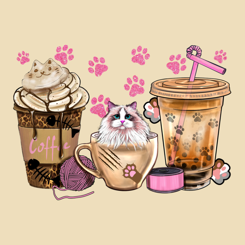 Cat Coffee Cups With Paw Bbs Premium Hoodie by BundleAndBundleShop | Teevron
