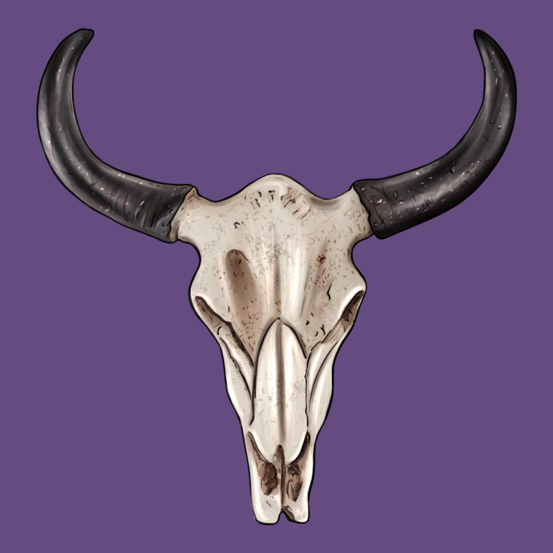 Western Bull Skull Tbw Vintage Hoodie by texasbilliewilder | Teevron