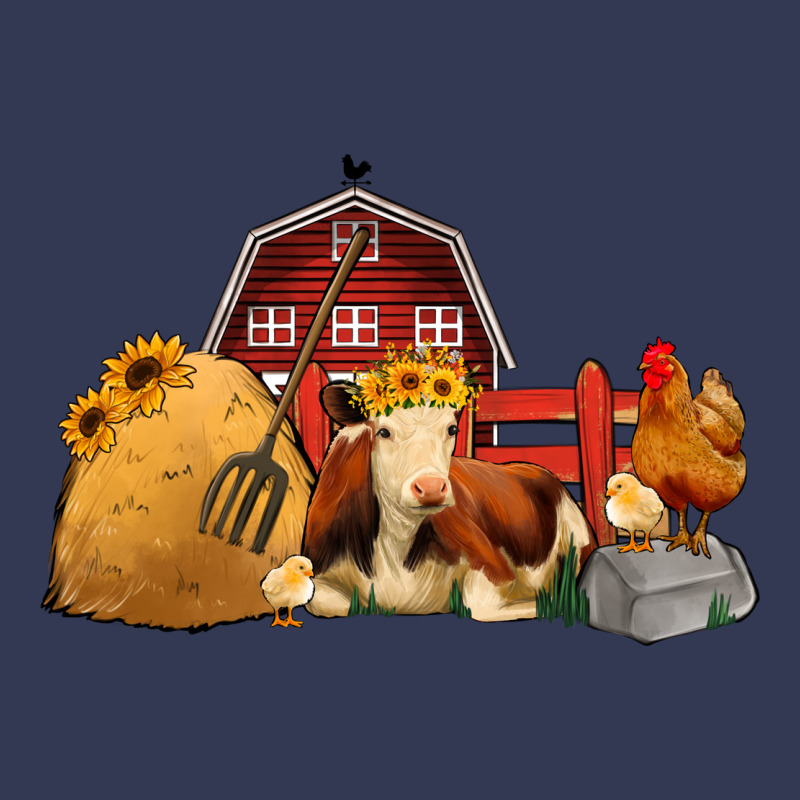 Red Barn Farm Animals Heavyweight Hoodie by Jasminsmagicworld | Teevron