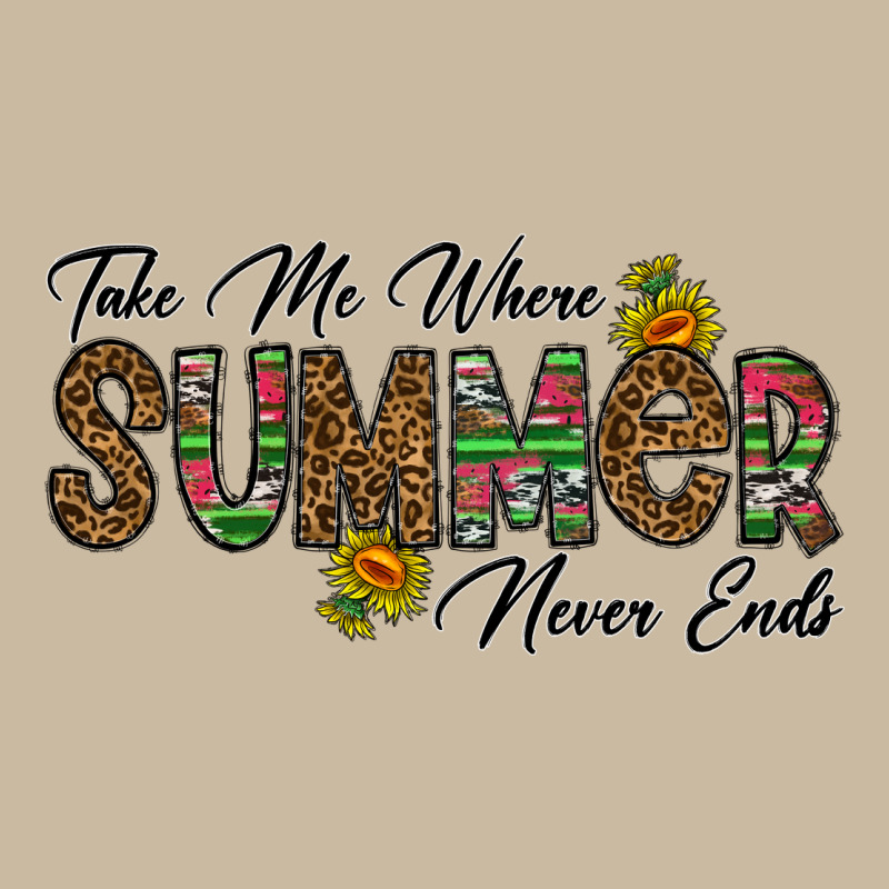 Take Me Where Summer Never Ends Long Sleeve Tee by CowhideDigitalArt | Teevron
