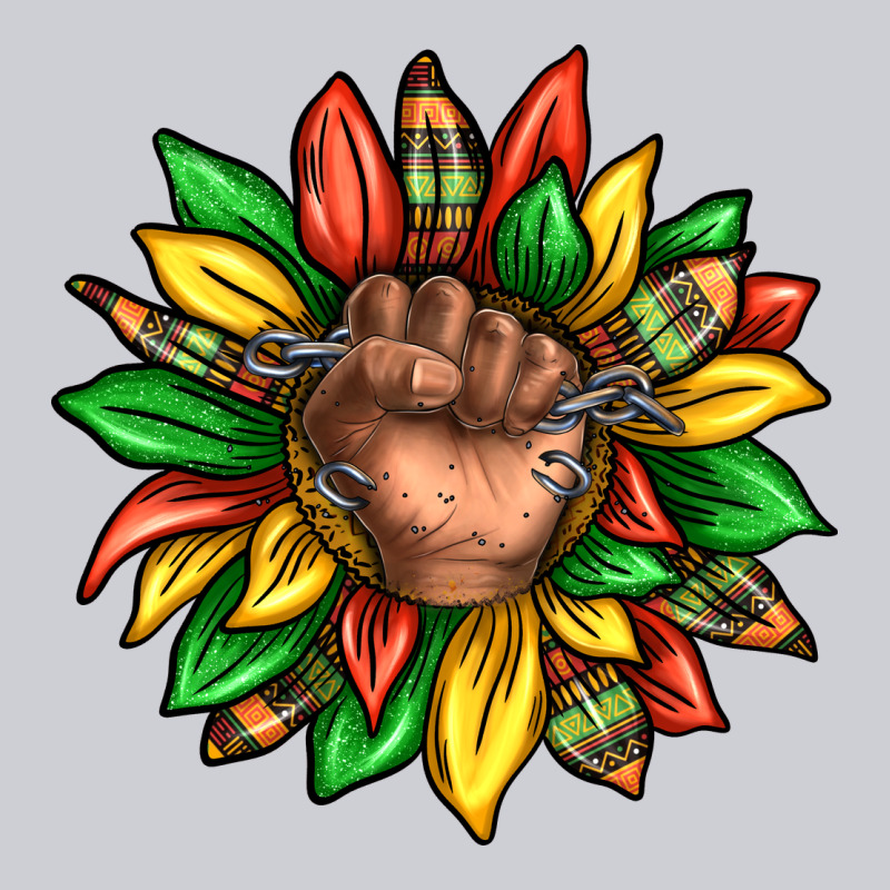 Black History Sunflower Heavyweight Sweatshirt by texasbilliewilder | Teevron