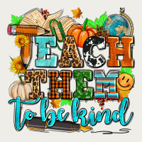 Teach Them To Be Kind With Pumpkins And Fall Zipper Hoodie | Teevron