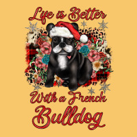 Christmas Life Is Better With A French Bulldog Vintage Hoodie | Teevron