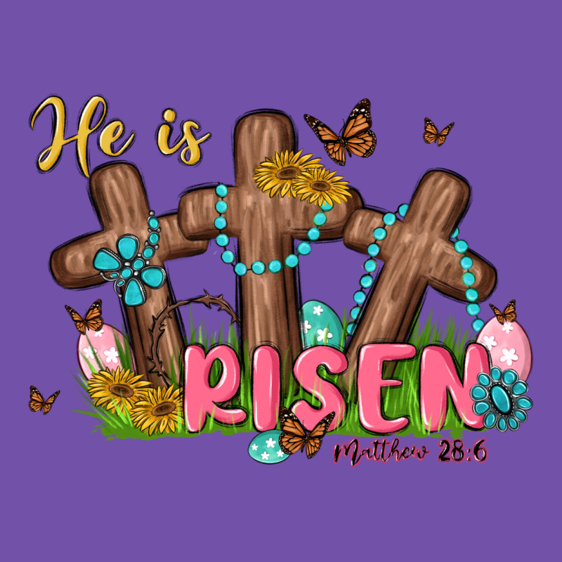 He Is Risen Premium Sweatshirt by MaliasSmallBusiness | Teevron