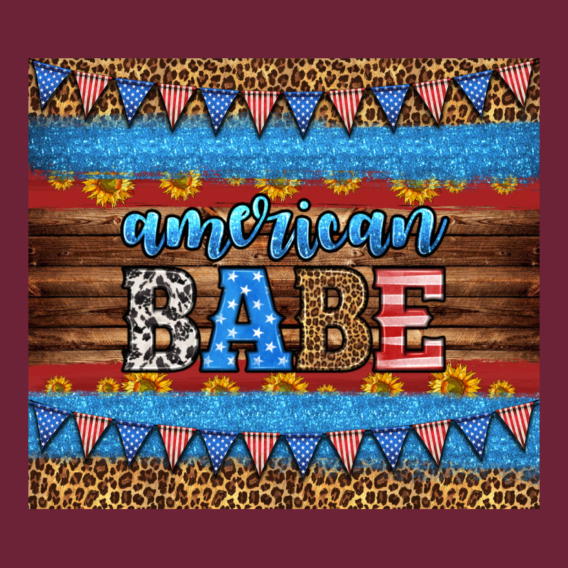 American Babe Tumbler Long Sleeve Tee by HRA Design Shop | Teevron