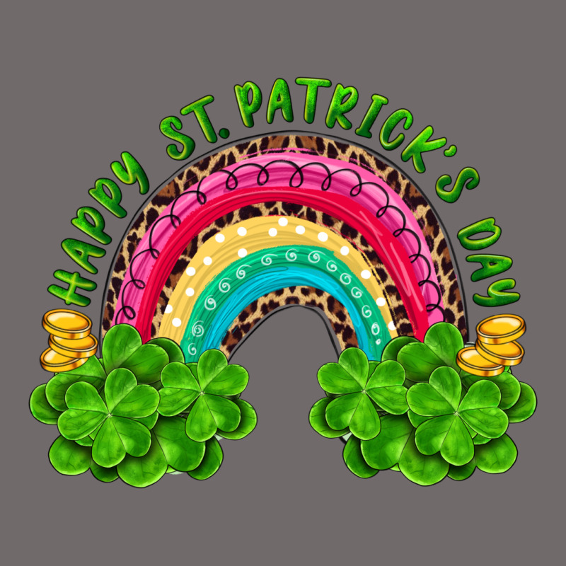 Happy St Patricks Day Rainbow And Shamrock Urban Hoodie by RanaPortraitStore | Teevron