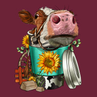 Simmental Cow Coffee Cup Long Sleeve Tee | Teevron