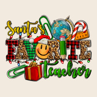 Santa's Favorite Teacher Zipper Hoodie | Teevron
