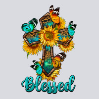 Cross With Butterfly Blessed Zipper Hoodie | Teevron