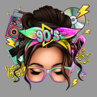 90s Messy Bun Vintage Hoodie | Teevron