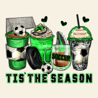 Tis' The Season Soccer Coffee Cups Vintage Tee | Teevron
