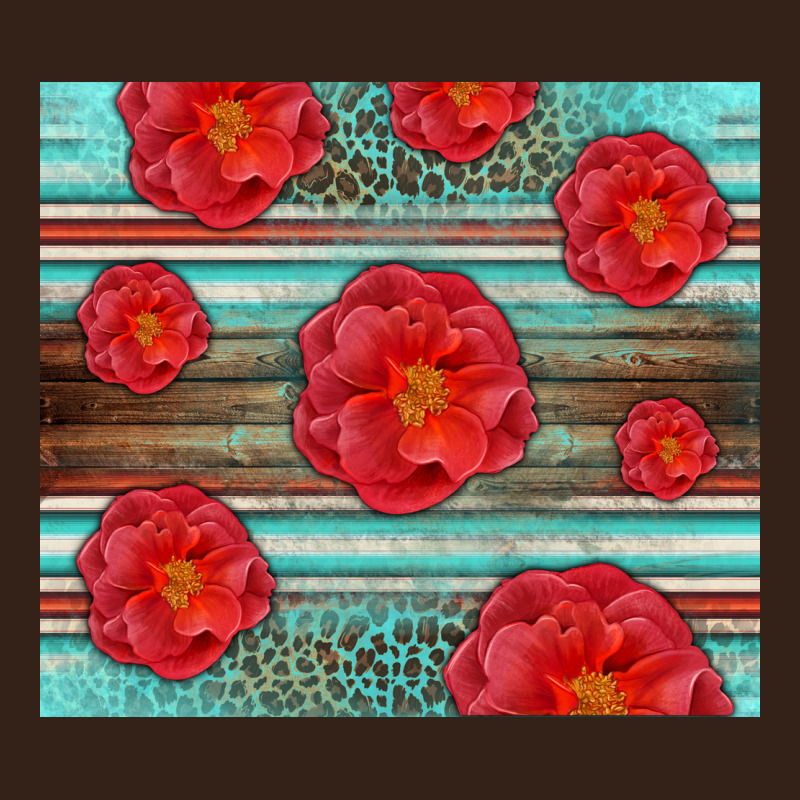 Western Roses Heavy Core Tee by LillyAllenDesigns | Teevron