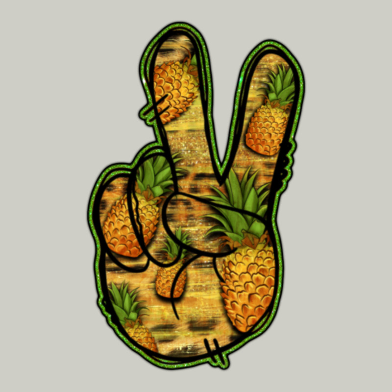 Pineapple Peace Sign Heavyweight Hoodie by Jasminsmagicworld | Teevron
