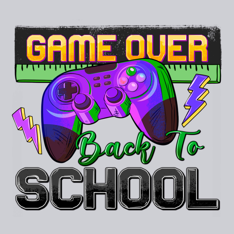Game Over Back To School Heavyweight Sweatshirt by Zillion Design Studio | Teevron