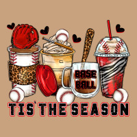 Tis' The Season Baseball Coffee Cups Vintage Tee | Teevron