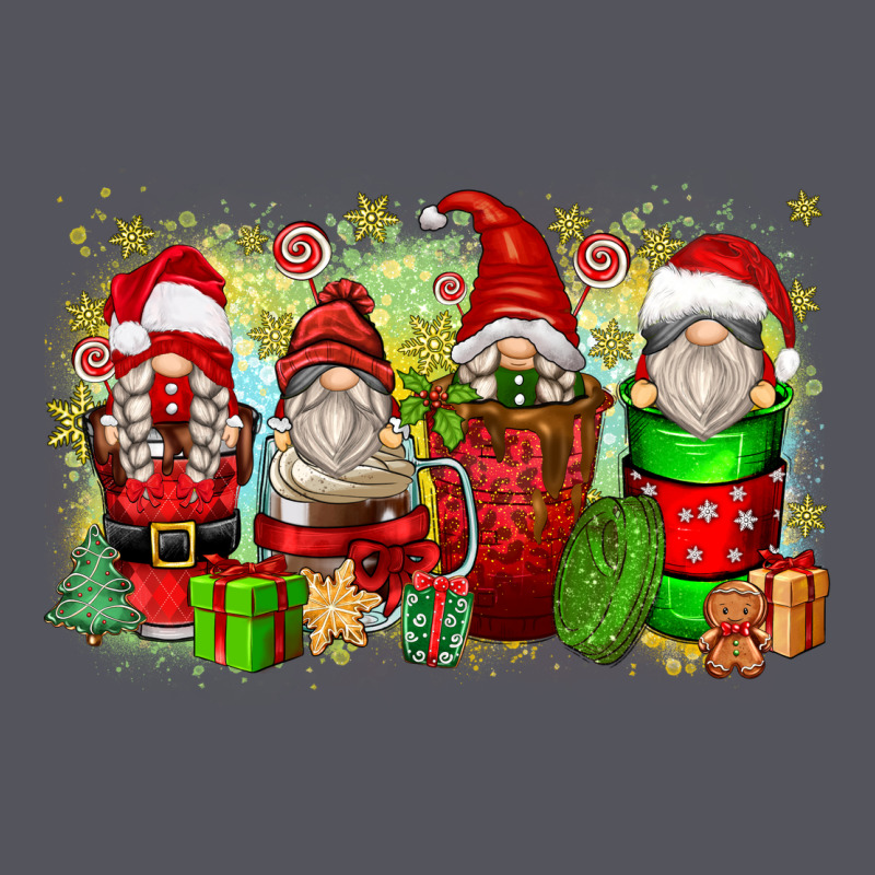 Christmas Gnome Coffee Cups Vintage Hoodie by Zillion Design Studio | Teevron