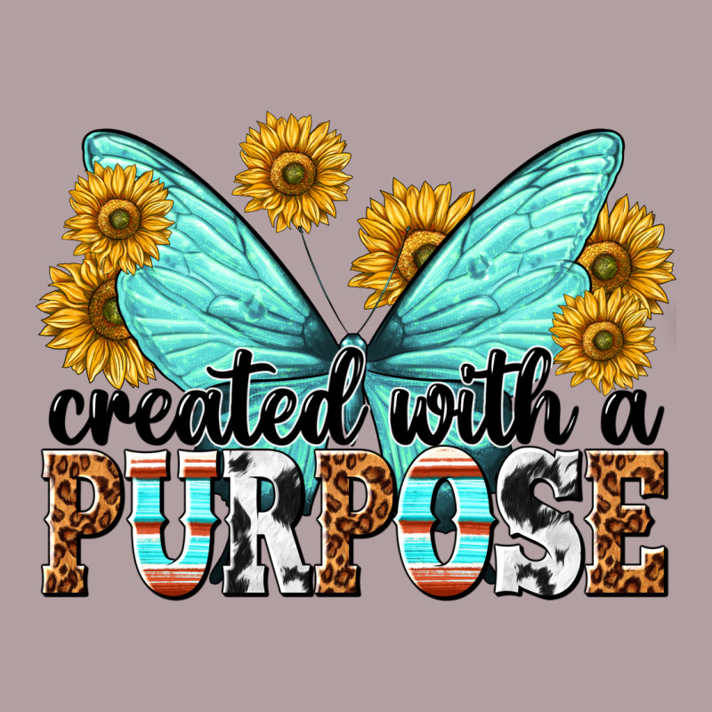 Created With A Purpose Vintage Hoodie by texasbilliewilder | Teevron