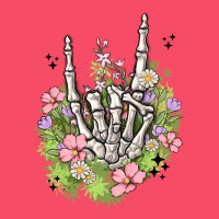 Skeleton Flowers Premium Sweatshirt | Teevron