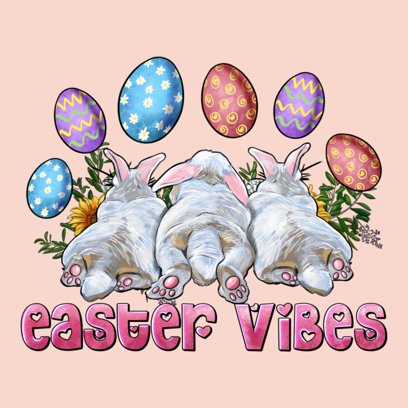 Easter Vibes With Bunny And Eggs Urban Hoodie by RanaPortraitStore | Teevron