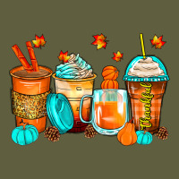 Thankful Coffee Cups Vintage Tee | Teevron