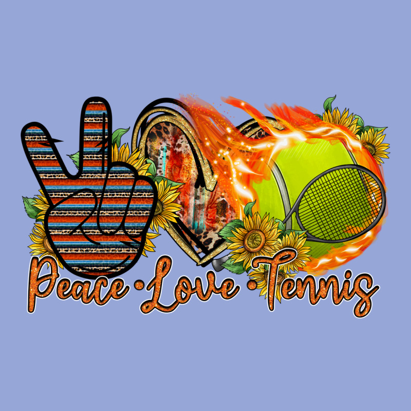 Peace Love Tennis Classic Tee by RacoonDesign | Teevron