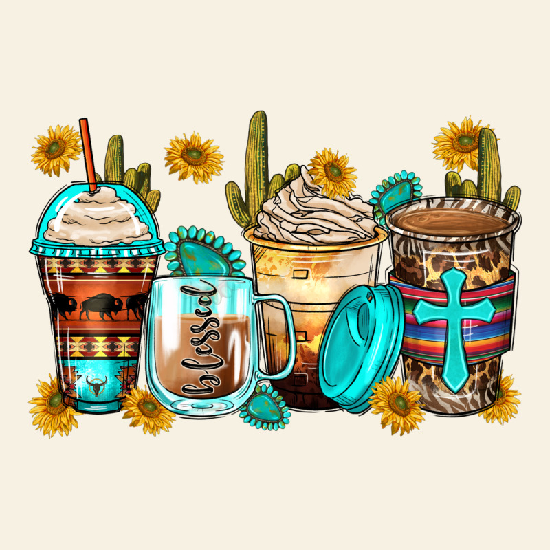 Blessed Coffee Cups Vintage Tee by Zillion Design Studio | Teevron