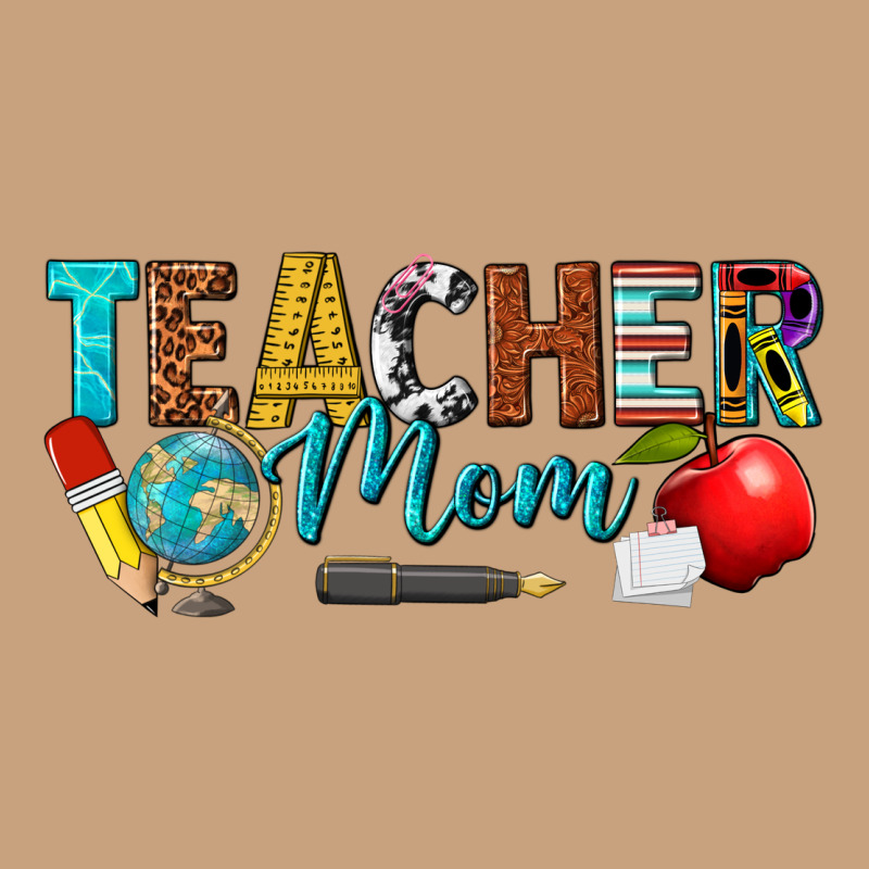 Teacher Mom Vintage Tee by texasbilliewilder | Teevron