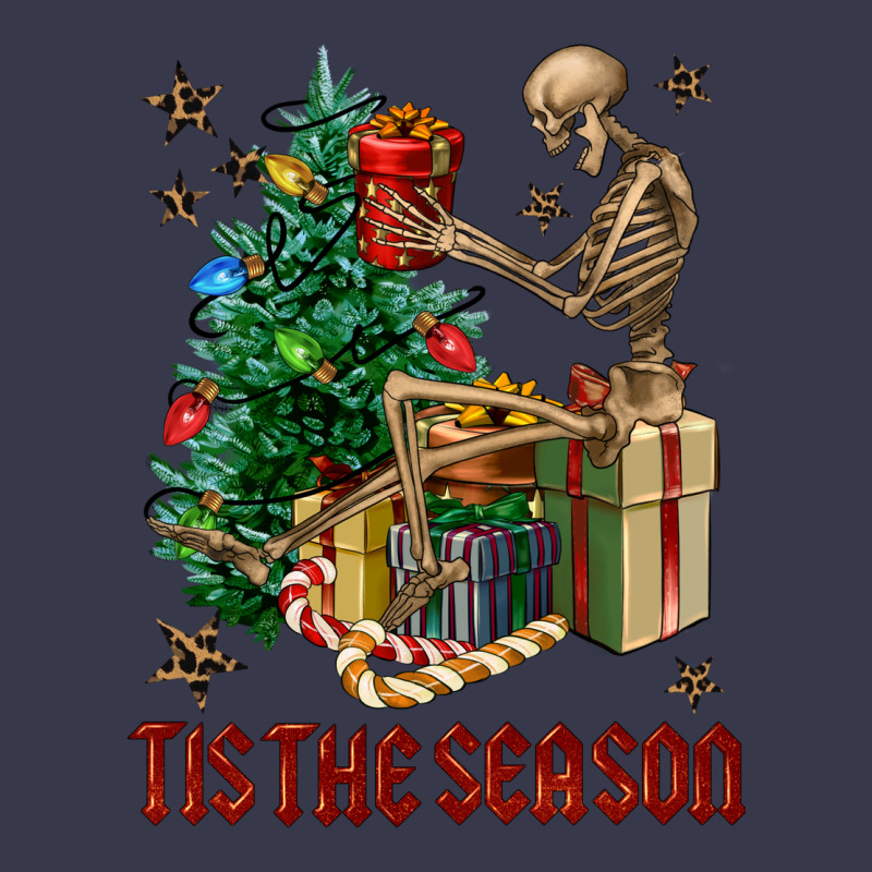 Skeleton Tis The Season Long Sleeve Tee by FaDigitalArtStudio | Teevron