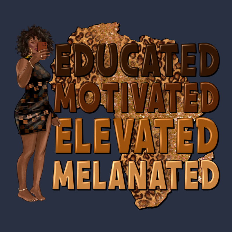 Educated Motivated Elevated Melanated Heavyweight Sweatshirt by texasbilliewilder | Teevron