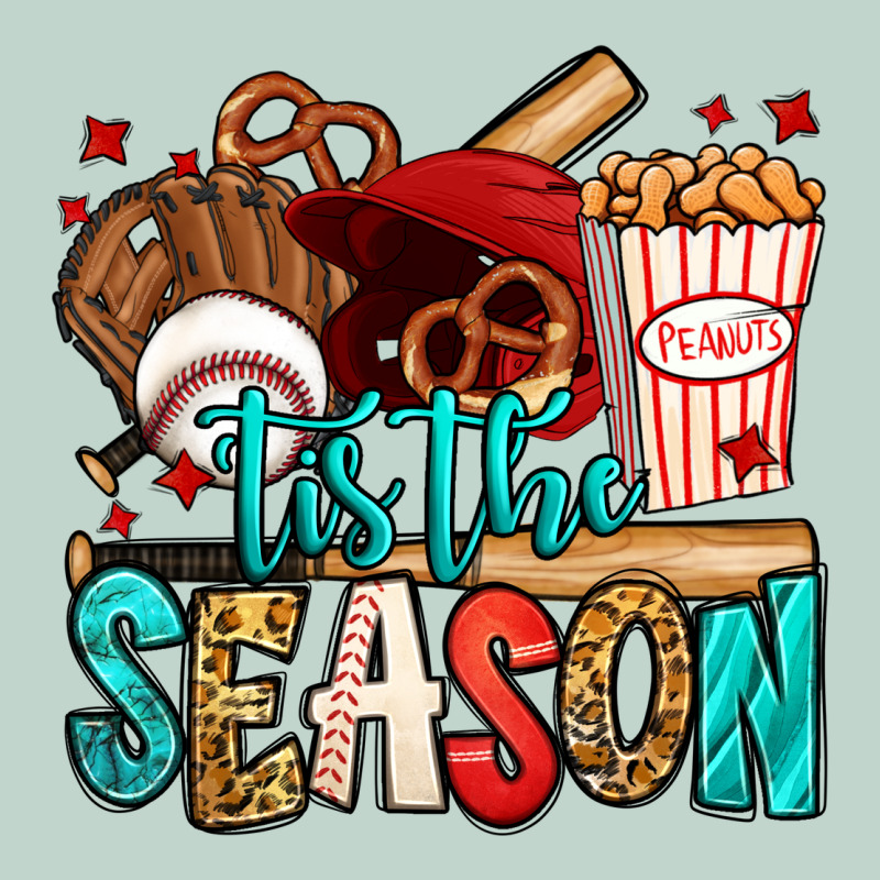 'tis The Season Baseball Game Zipper Hoodie by Jasminsmagicworld | Teevron