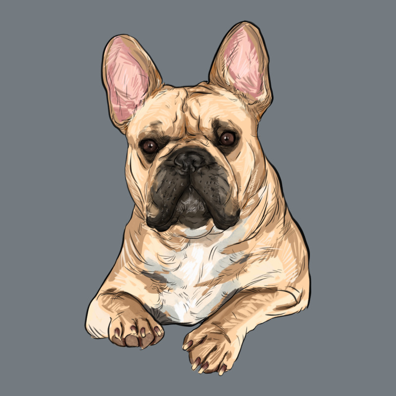 French Bulldog Sitting Heavyweight Sweatshirt by RanaPortraitStore | Teevron