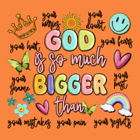 God Is So Much Bigger Than Malia Premium Sweatshirt | Teevron