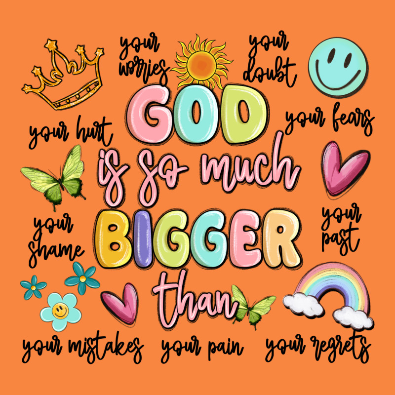 God Is So Much Bigger Than Malia Premium Sweatshirt by MaliasSmallBusiness | Teevron