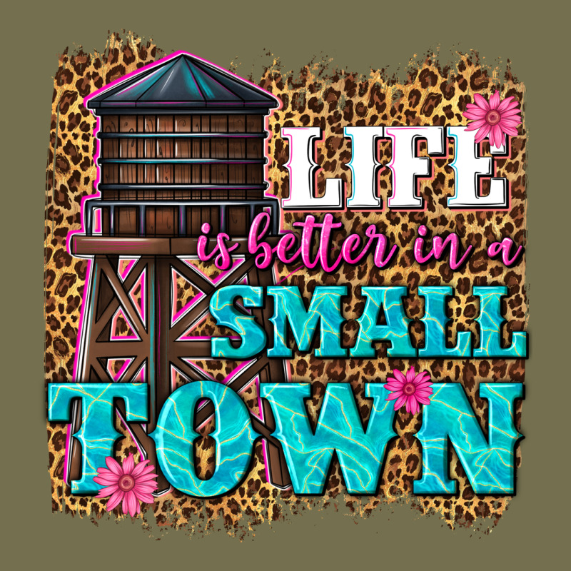 Life Is Better In A Small Town Vintage Hoodie by texasbilliewilder | Teevron