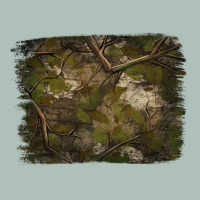 Green Hunter Camouflage Pattern Brushstroke Heavyweight Hoodie | Teevron