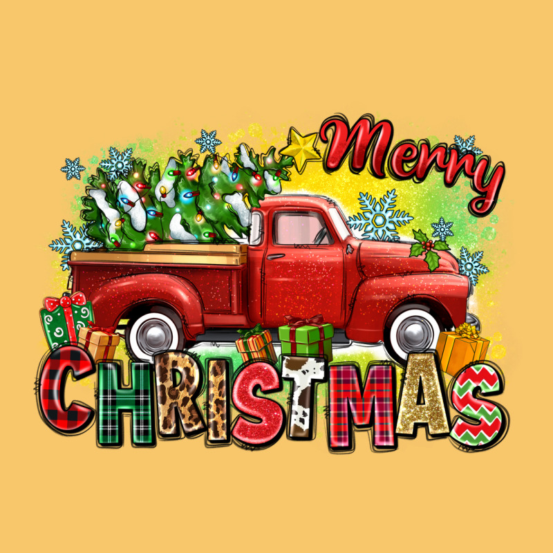 Merry Christmas Truck Vintage Hoodie by Zillion Design Studio | Teevron