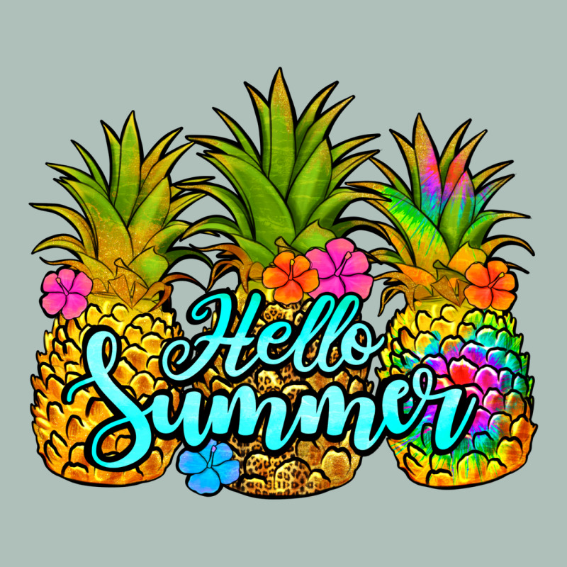 Hello Summer Pineapple Heavyweight Hoodie by Jasminsmagicworld | Teevron