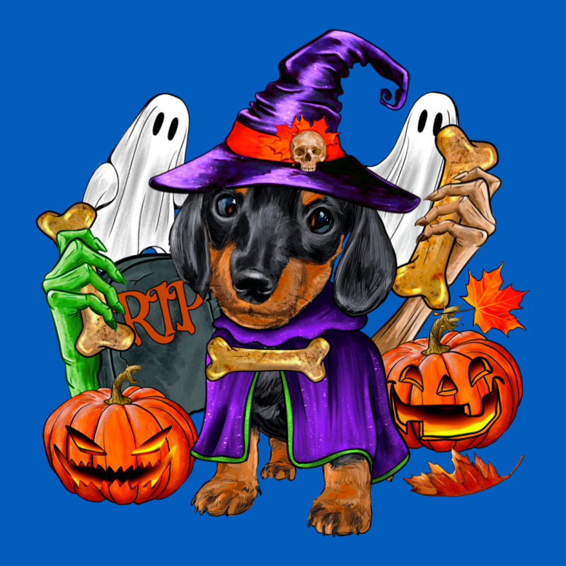 Halloween Dachshund Puppy Dog Urban Hoodie by RanaPortraitStore | Teevron
