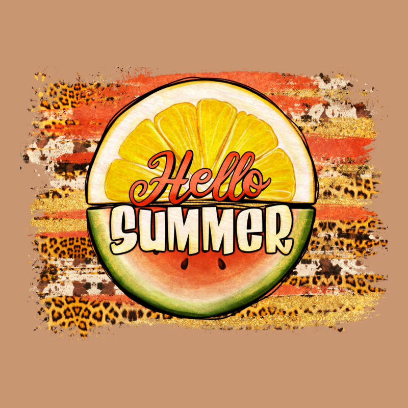 Hello Summer Watermelon Lemon Heavyweight Hoodie by Jasminsmagicworld | Teevron