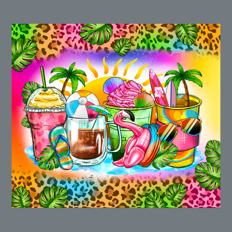 Summer Coffee Cups Heavyweight Sweatshirt by Zillion Design Studio | Teevron