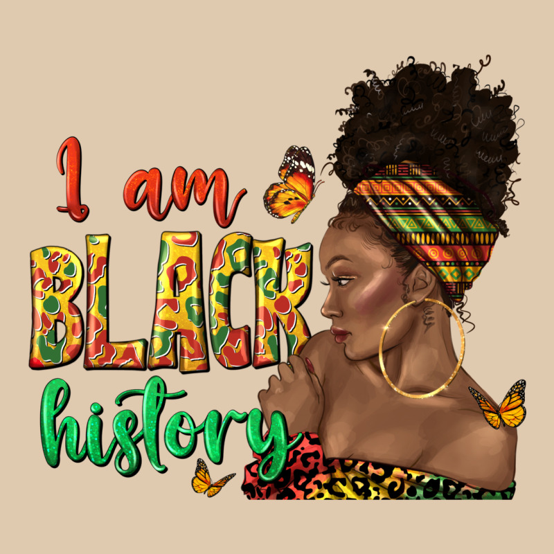 I Am Black History Afro Black Woman Juneteenth Heavyweight Sweatshirt by texasbilliewilder | Teevron