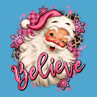 Believe Pink Christmas Santa Claus Premium Hoodie | Teevron