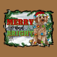 Merry And Bright Cockapoo Vintage Tee | Teevron