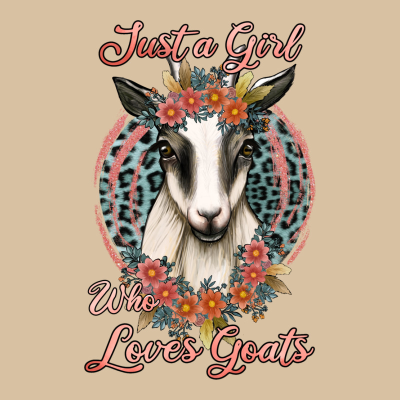 Just A Girl Who Loves Goats Heavyweight Hoodie by Jasminsmagicworld | Teevron
