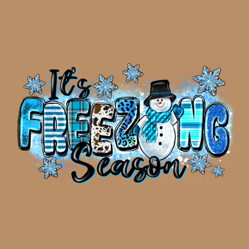 It's Freezing Season Vintage Hoodie by Zillion Design Studio | Teevron